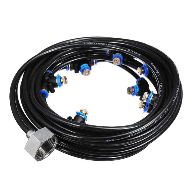 20M+3Meter Outdoor Mist Coolant System Water Sprinkler Garde