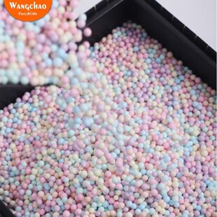 10g/bag Colorful Foam Ball Gift Box Filler Candy Box Gift Pa