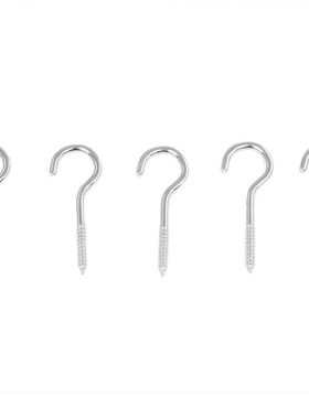 5 Pcs m Thread Ceiling Screw Hooks Picture Hanger Lamp Wire