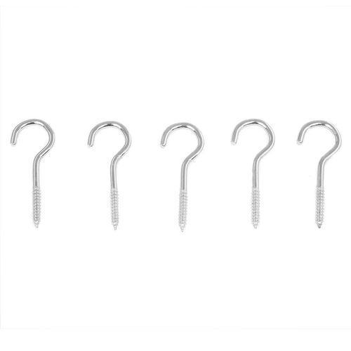 5 Pcs m Thread Ceiling Screw Hooks Picture Hanger Lamp Wire