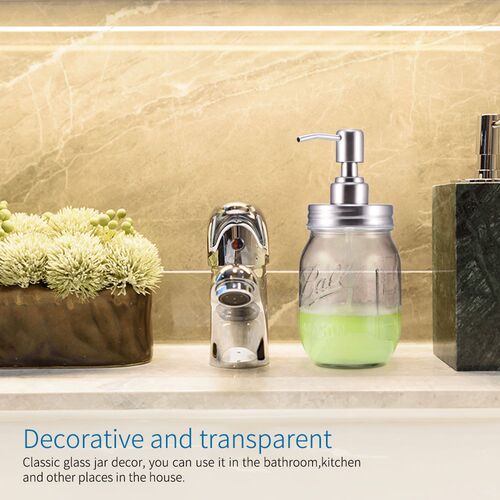 480ml Liquid Soap Dispenser Pump Hand Sanitizer Shower Shamp