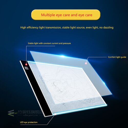 Copy Table LED Cartoon Painting LED Light Pad A5 Drawing Boa
