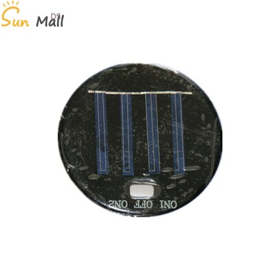 Polycrystalline silicon/Poly Solar Panel Round 77MM 2V 60A 0