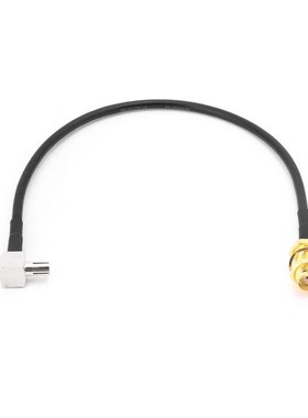 20cm Antenna Coaxial Cables FeSMA male Jack To TS9 Male Righ