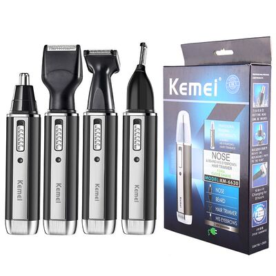 4in1 rechargeable nose trimmer beard trimer for  ear eyebrow