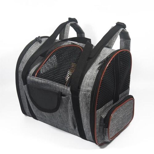 Foldable Dog Carrier Backpack Cat Small Dog Transport Bag Pe