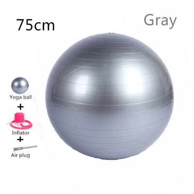 Yoga  Pilates  Anti-slip Gym Balance Fitball with Pump Worko