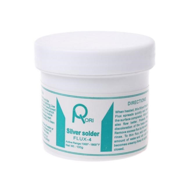 100g Soldering Paste Flux Silver Brass Brazing Powder 适用于