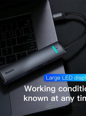 USB C HUB Type C HUB to 4KHD RJ45 Ethernet Multi USB 3.0 Por