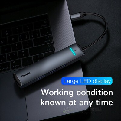 USB C HUB Type C HUB to 4KHD RJ45 Ethernet Multi USB 3.0 Por