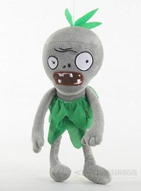 30 CM Plants vs Zombies PVZ Plush Toys Bearded Zombie Decor