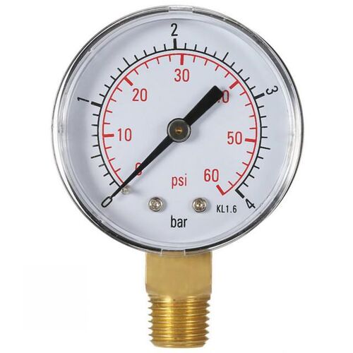 0-15PSI 0-4Bar Air Compressor Pneumatic Hydraulic Fluid Pres