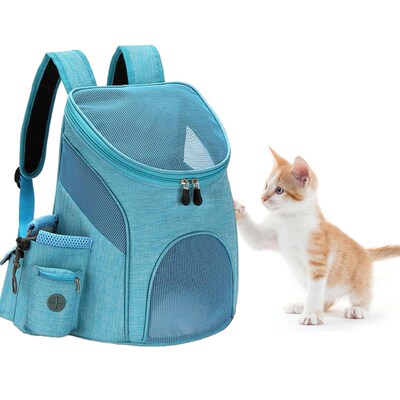 Portable mesh Dog Bag Breathable Dog Backpack Foldable Large