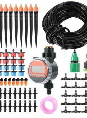 Home Garden Adjustable Automatic Drip Irrigation Misting Spr