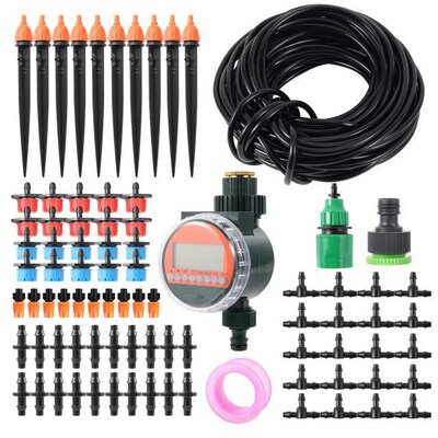 Home Garden Adjustable Automatic Drip Irrigation Misting Spr