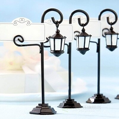 Hot sale 5 PCS Streetlight Shape Wedding Party Reception Pla