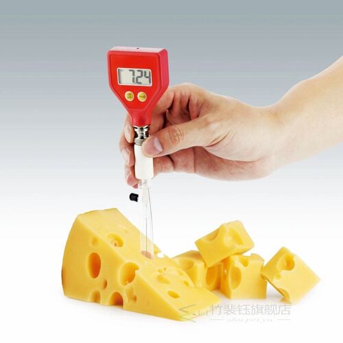 Portable pH Meter Sharp Glass Electrode for Water Food Chees