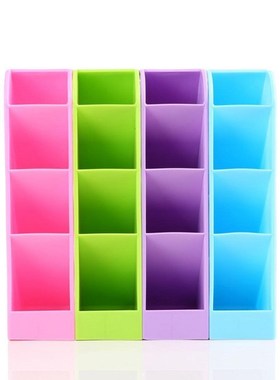 Candy Color Desk Pen Holder Desktop Organizer Pencil Holder