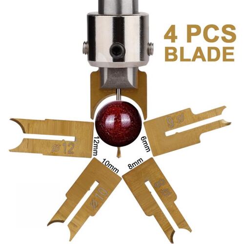 Premium Beads Drill Bit Carbide Ball Blade Woodworking Milli