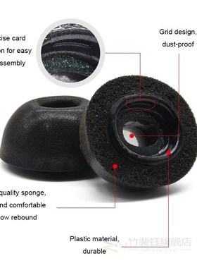 Ear Tips Buds For Airpods Pro Memory Foam Replacement Earpl