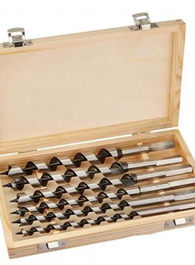 6Pcs/Set 6/8/10/12/16/20mm Wookworking Auger Drill Bit Lengt