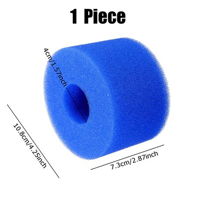 Swimming Pool Foam Filter Sponge Intex S1  A Reusable Washab