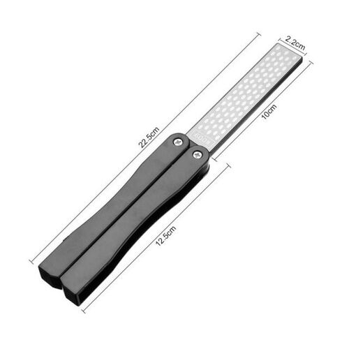 1Pcs 400&600 Grit Two Sided Sharpening Stone Portable Diamon