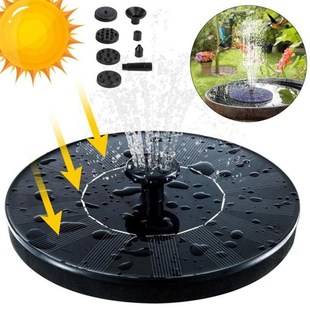 NEW Solar Water Fountain Pool Pond Waterfall Fountain Garden