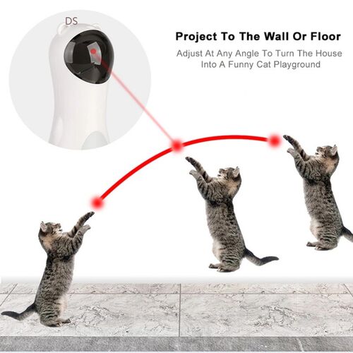 Automatic  LED Laser Toys Interactive Smart Teasing Pet