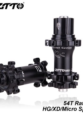 ZTTO MTB 28H Hole Straightpull Bicycle Hub QR Thru Axle HG X
