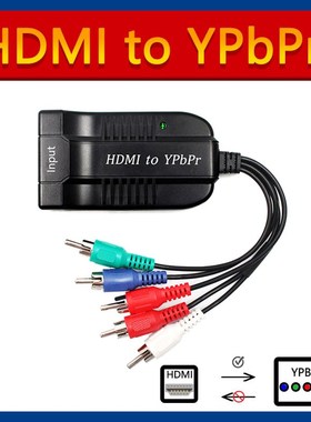 Scaler HDMI to RGB Component 5 RCA YPbPr Video + R/L 1080P A