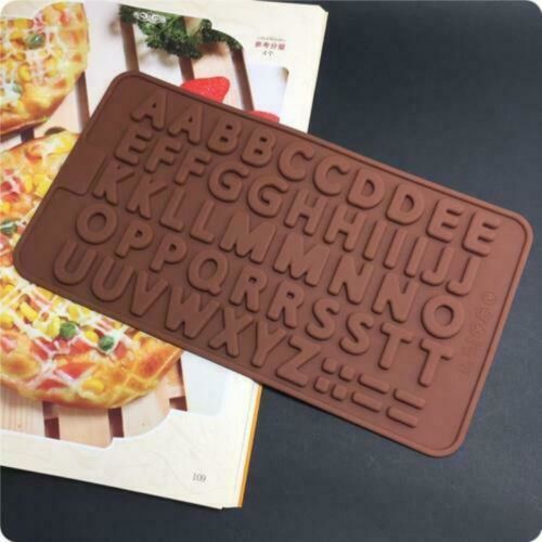 Silicone Mold Letters Chocolate Mold 3d Cake Decorating Tool
