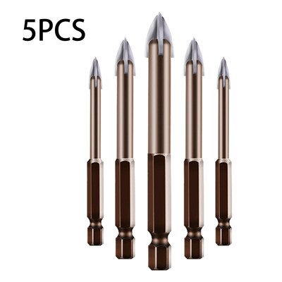 5pcs/set Efficient Universal Drilling Tool Cemented Carbide
