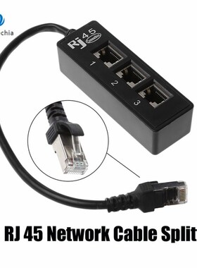 Centechia 1 to 3 Socket LAN Ethernet Network RJ45  Splitter