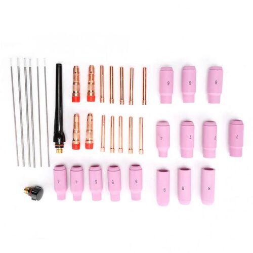 37pcs TIG Welding Torch TIG Parts Tungsten Electrode Alumina