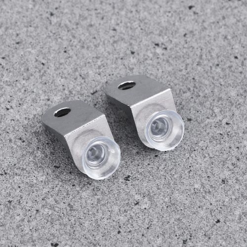10 PCS Glass Wood Shelf Supports with Suction Cups Round She