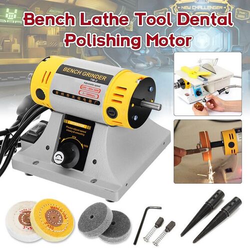350W Multi-purpose Mini Benchs Grinder Polishing Machine Kit