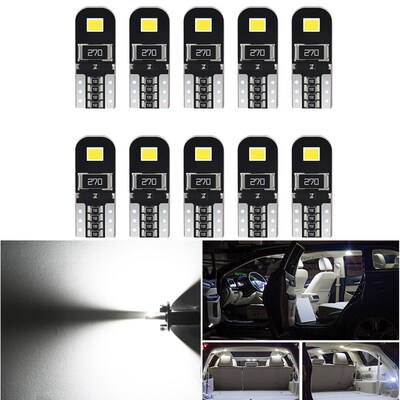 10pcs W5W T10 LED Car Canbus Bulb Car Interior Light  d Mond