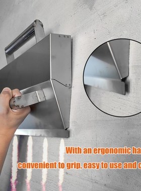 Concrete Trowel Stainless Steel Wall Plastering Tools For Br