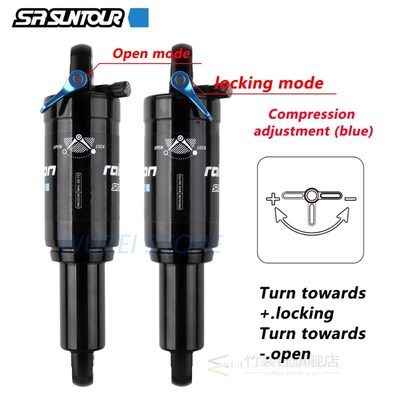 SR SUNTOUR Downhill MTB Bike Bicycle Rear Suspension Air Sho