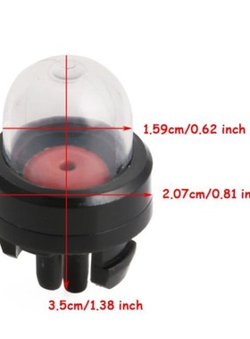 1PC Plastic Black Petrol Snap in Primer Fuel Bulb Pump Prim