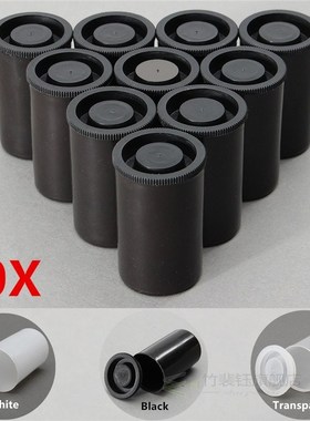 KiWarm 10Pcs Overvalue Empty Bottle 35mm Film Cans Canister
