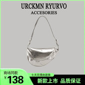 潮时尚 ZAR FENDEN韩国小众腋下包包女2024新款 马鞍包单肩包斜挎包