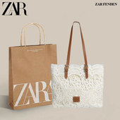 蕾丝托特包时尚 ZAR FENDEN2025新款 通勤手提单肩包甜美可爱腋下包