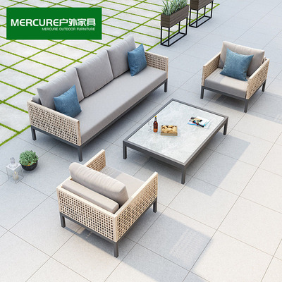 阳光房休闲室外露天庭院