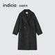 毛呢大衣F2D5DY704C 25年冬长款 云绒系列 indicia标记商场同款