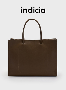 indicia标记包包牛皮大容量托特包简约复古手提包通勤S5C309BP222