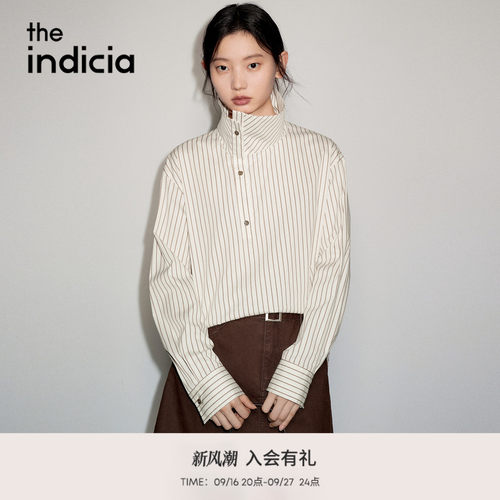 the indicia标记2026秋新款温柔百搭复古通勤气质衬衫 L2C6CS233Z