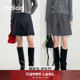 miu系文艺学院风显瘦半身A字短裙 indicia标记2025春季 新款 花苞裙