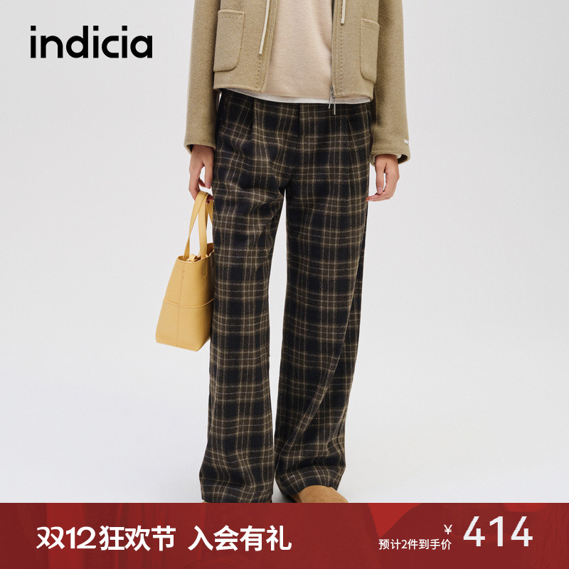 indicia标记简约百搭休闲裤